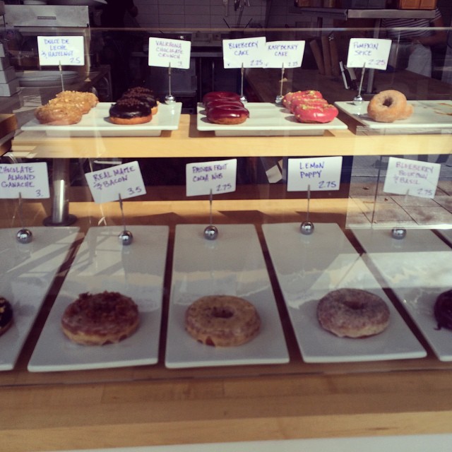 I wish I could eat them ALL 😭 #bluestardonuts (at Blue Star Donuts)