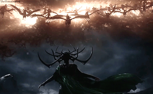 ‘…[Loki and Hela] also recognize the aesthetic value of a green cape. If you’re gonna be bad, you mi