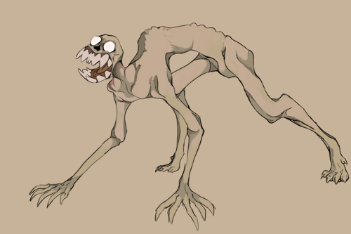 okamiwolven: creepypasta art from the stream +scp 682