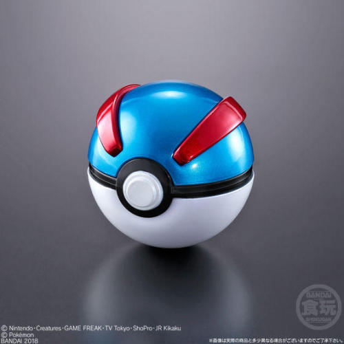 Images from Bandai’s Official ULTRA Pokéball Collection. Release date: January 9th, 2018Price: ￥500
