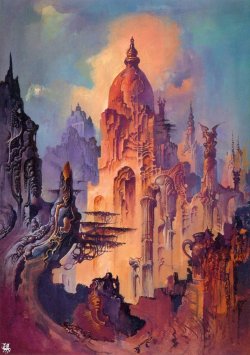 groovygraphics:  Bruce Pennington - Forest Temple 