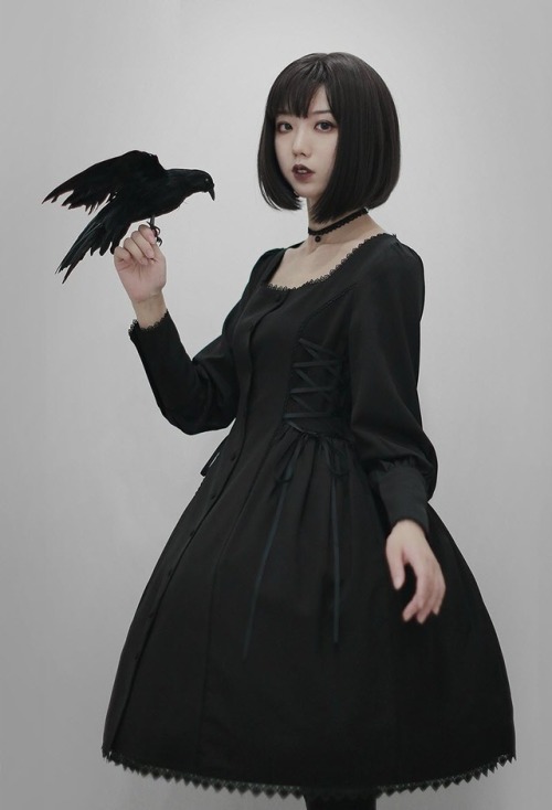 lolita-wardrobe - Your Gift [-The Raven-] Gothic Lolita Jacket...