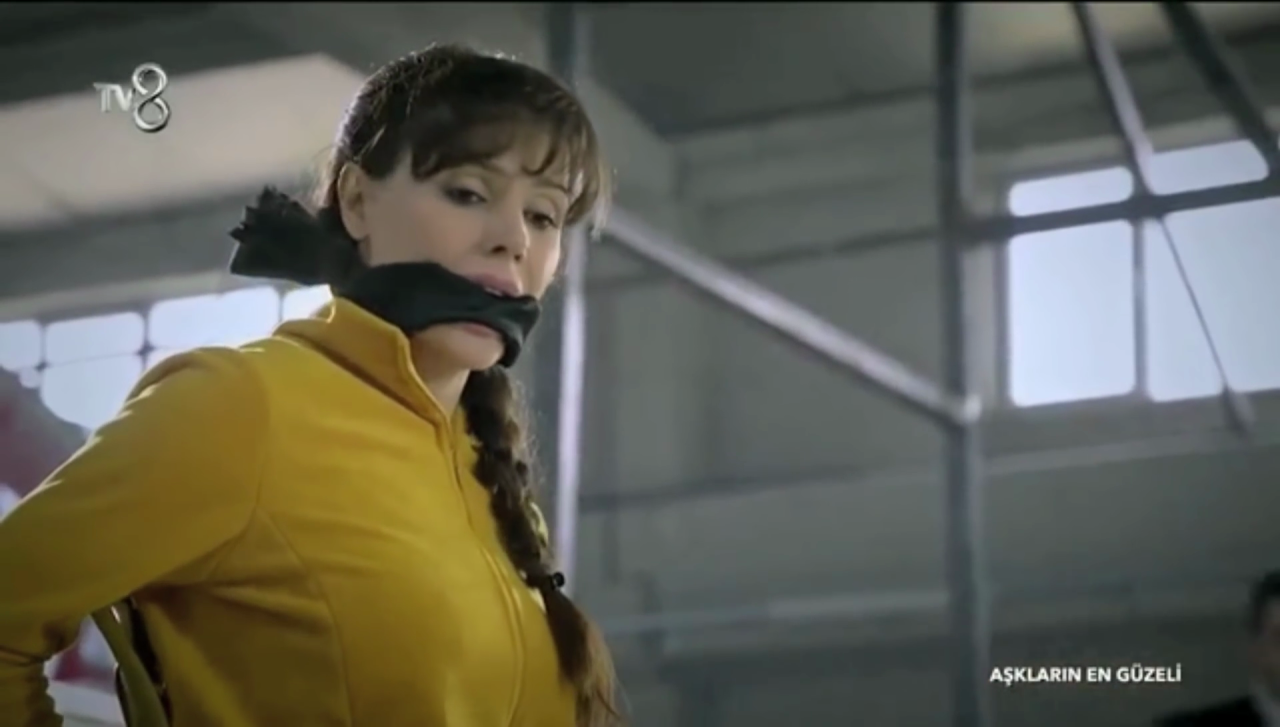 blondegaggedworld:  girl gagged