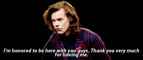 omgzarry: Harry Styles presents Emma Watson with her British Style Award at the 2014 British Fashion