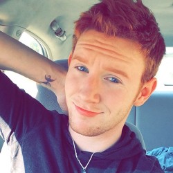 ausredhead: gingerboys:   codesthaboss:  I dare you to kiss me with everybody watching, it’s truth or dare on the dance floor! #tattoo #blueeyes #ginger  I’d happily take on that dare!   Yo cutie! 