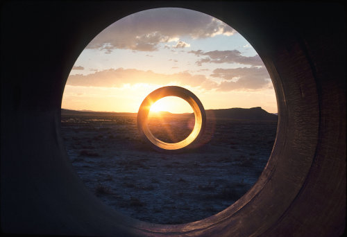 Art History #7 — Land Art // 23/11/20.‘Sun Tunnels’ is a land artwork created by Nancy Holt. It is c