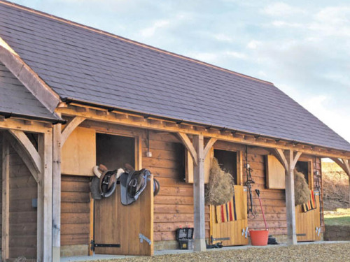 Hilton Stable | Prime OakA stunning shed-style barn from UK-based builders. More fabulous photo