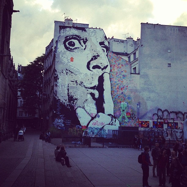 f-byrne:  Finally found the under ground art scene in Paris #urban #street #art #seedy