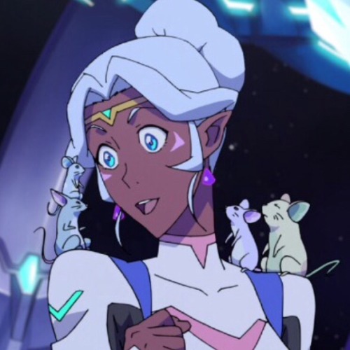 iheartallura:when allura does the thing with her hand rb if you agree