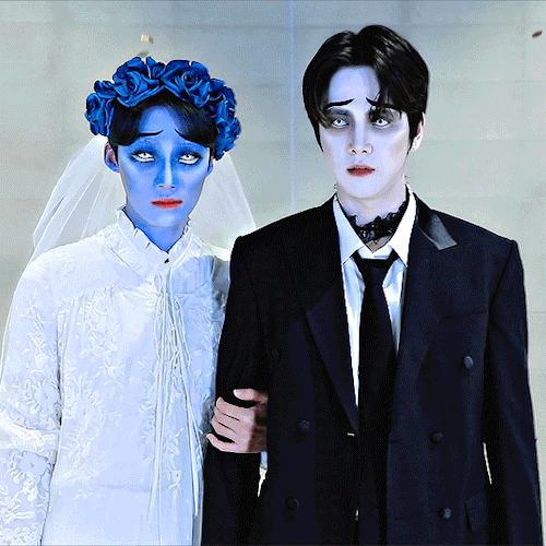 kdongyoung:NEW as EMILY and YOUNGHOON as VICTOR from CORPSE BRIDE