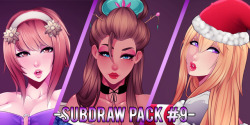 Subdraw Pack #9 is available in Gumroad for