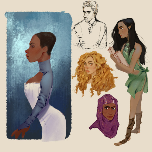 rawcopper: these doodles will probably never see the light of day otherwise, so here’s a littl