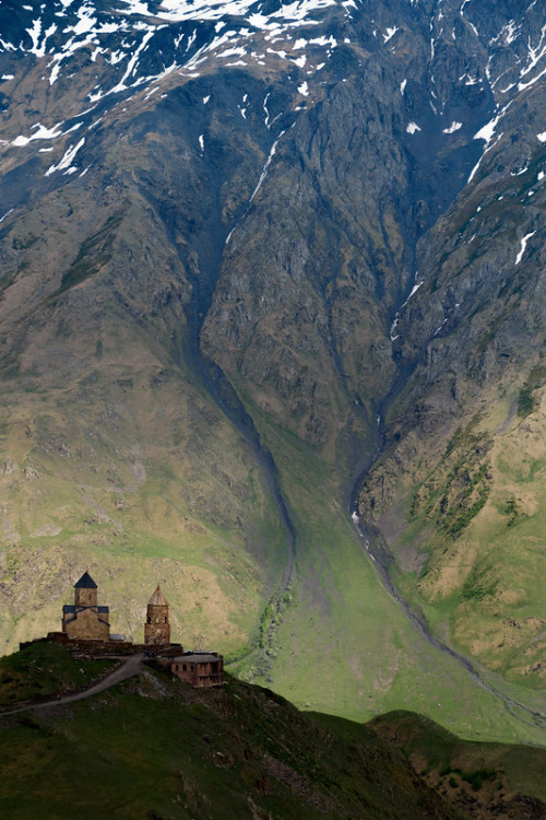 wanderthewood:Gergeti Trinity Church, Georgia