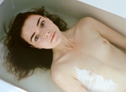 creativerehab:Alien baby bath.Lo-res 120 film scan.