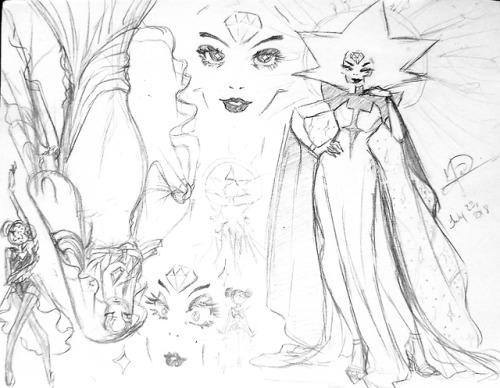 demonangelsplaytime:White is very fun to draw when there’s nothing to do at work.