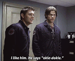 It's ok Dean, It's going to be ok, Ive got him