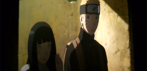 lady-kyra21:  This here proofs that Naruto can be just as Shy, as Hinata. Tell me, because I know I have asked this before, was he ever this shy with Sakura? Because if I can remember it clearly, Naruto was always very confident that he would win her