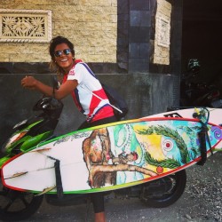 cbssurfer:  Bianca Ana… time to surf, Bali