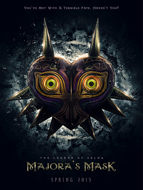 thenintendard:  Legend of Zelda Epic Majora’s Mask PosterMade by Barrett Biggers 