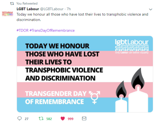 sithisis:Today we honour all those who have lost their lives to transphobic violence and discriminat