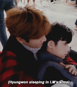 monstaxrey:changkyun and his babies 