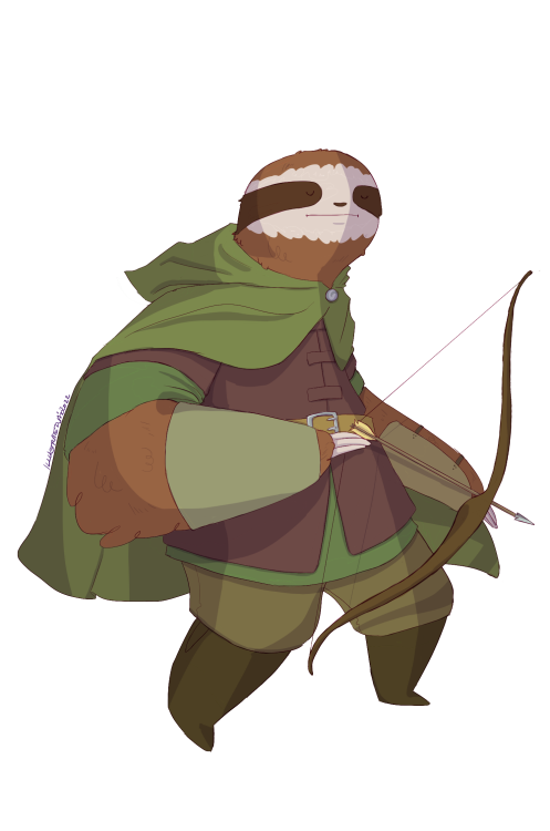 Ranger Sloth - Spells and SlothsThe final sloth in the series! It was an interesting challenge to tr