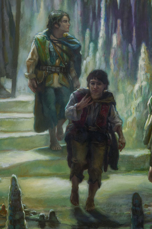 yourlaranikaisakova: The Fellowship of the RIng in Moria by Donato Giancola IM SCREAMIGN