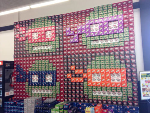 advice-animal:  The Guys Who Deliver Pepsi Products Got Creativehttp://advice-animal.tumblr.com/ 