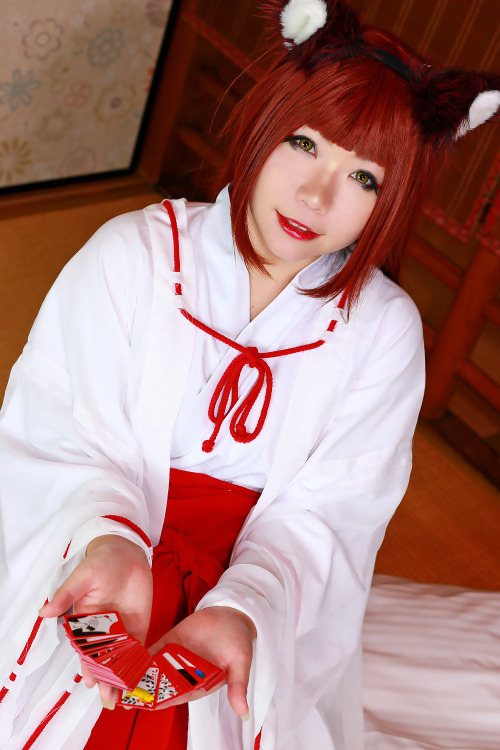 Cute Cosplay GIrl Higurashi Rin (Kitsune-Chan porn pictures