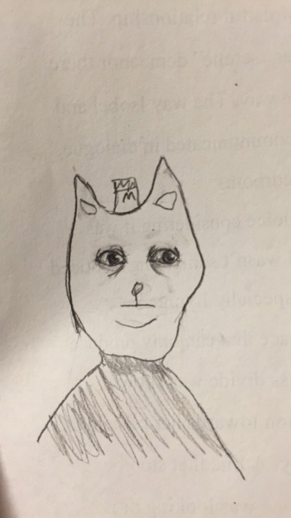 xe0:i don’t……remember drawing this portrait of burgerpants w painful haunted eyes other than it was 