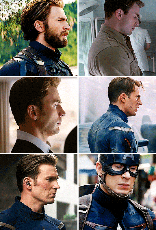 Steve Rogers + Side Profile 