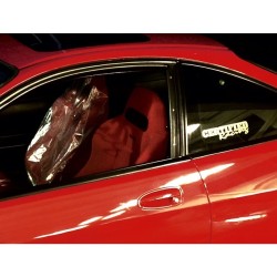 K20Integra:  Peep That “Oem” Seat Cover! I Can Even Fit A Harness If I Want Lol!