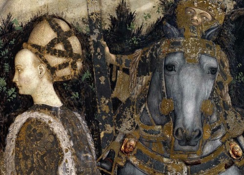 Antonio Pisanello (Italian, 1390-1455)Saint George and the Princess (detail, about 1436-1438), The c