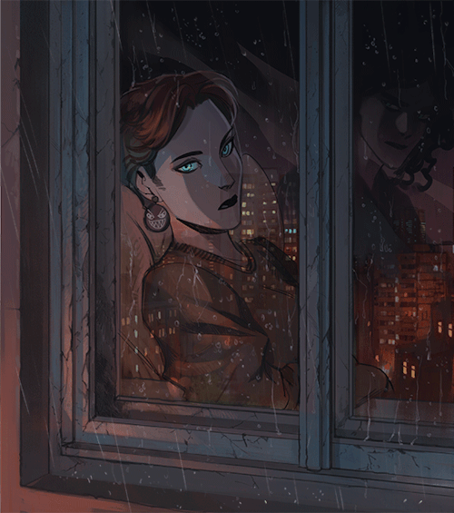 evening rain
