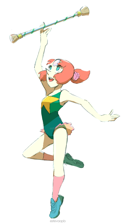 estevaopb: A quickie of the Highschool crystal gems with their sports clothing! They´re school