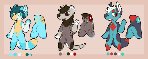 elidraws:  some adopts i have open!!top -ฤ each (closed species belongs to junkheaps)#1 on hold#2 openbottom-ฟ each#1 open#2 open#3 open[note here or comment on DA or FA to claim]