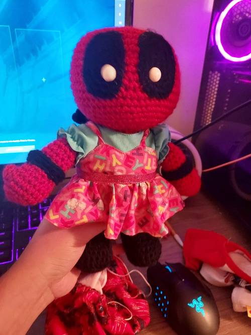 So I Went To A Comic Con And Got A Crocheted Deadpool For Only 30 Bucks