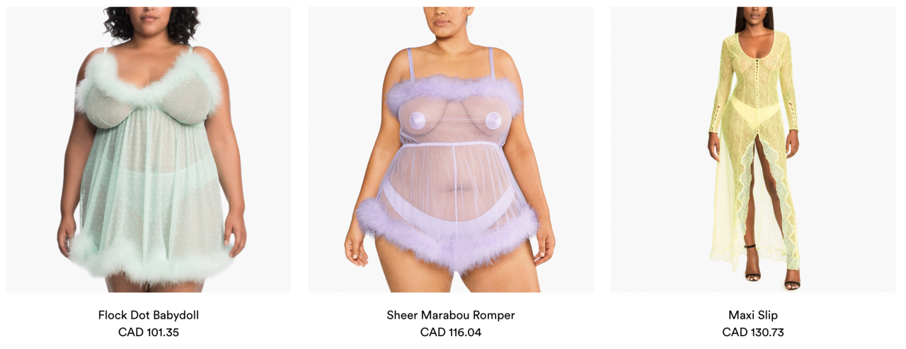 beachdeath:  the body diversity for rihanna’s new lingerie line is incredible???