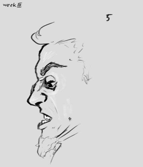 Sketch course, week 3: exaggeration/emphasisAll 5-7 minutes this time around :vc