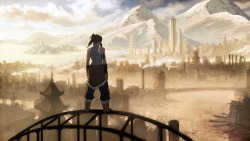 korraspirit:  It really hits you hard and makes you realise how quickly time flies when you find out it’s been six years since The Legend of Korra was announced &amp; this concept art of Korra overlooking Republic City was released. 