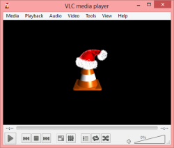 VLC player for Christmas. I was watching
