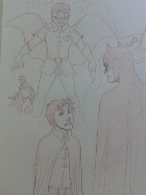 mayhw:Scanner didn’t want to scan the whole paper so…Jason being a brat like always. ♥