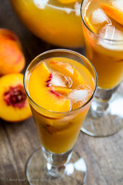 beautifulpicturesofhealthyfood:  Peach Iced