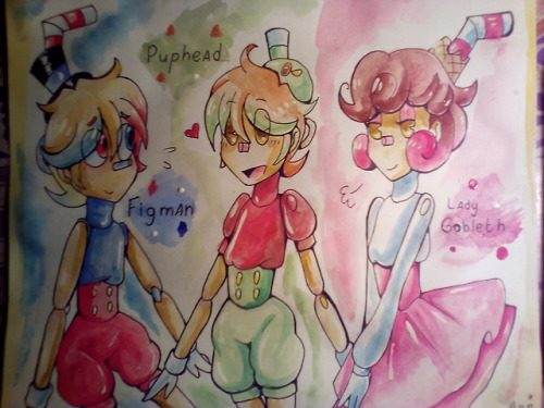 my-anndreamer: Time - 3 hoursMade with - watercolor, gouache.Art for @pakusart P R E C I O U S !!!!!