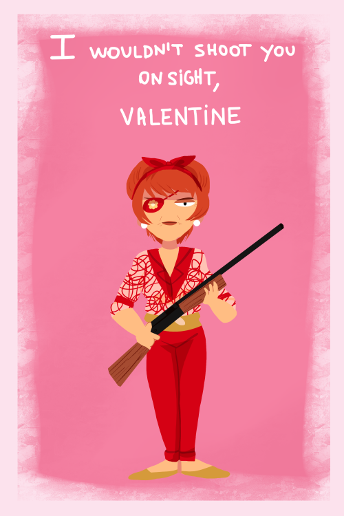 missmugglee: Here they are, Pushing daisies Valentine’s day cards! 