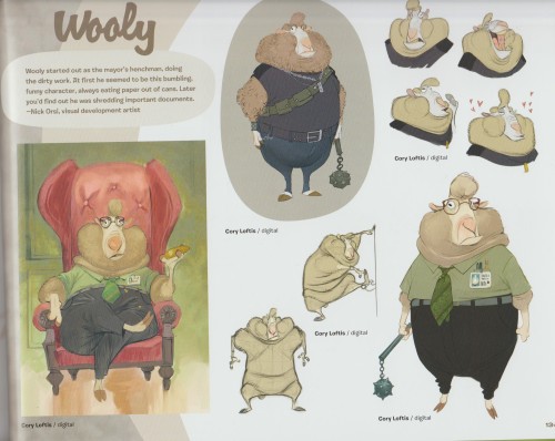 jsdchamp99:I finally managed to get The Art of Zootopia concept art book. Here’s some scans of the p