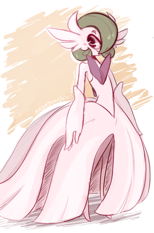 megaguardevoir:i’ve never drawn mega gardevoir before so i had to change that 