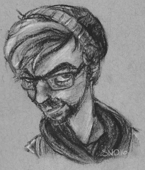 LOOK AT THIS SHIZZ I AM IMPRESSED WITH MYSELFThis Was In My Charcoal Sketchbook From October. Like, When