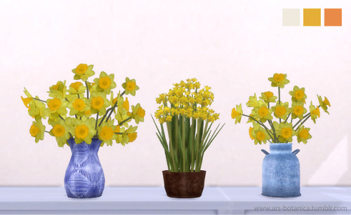 Spring Set Part 1Warning: Some objects are high poly.Dropbox download:Daffodils Vase (1924 LOD0)Pape