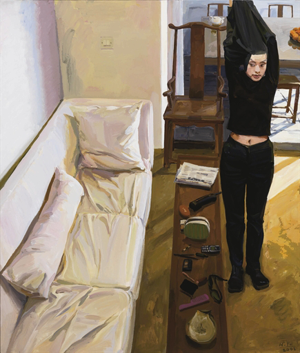 20aliens:  undressingby Yu Hong